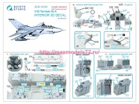 QDS+32228   3D Декаль интерьера кабины Tornado Gr.4 (Italeri) (Малая версия) (с 3D-печатными деталями) (attach3 82888)